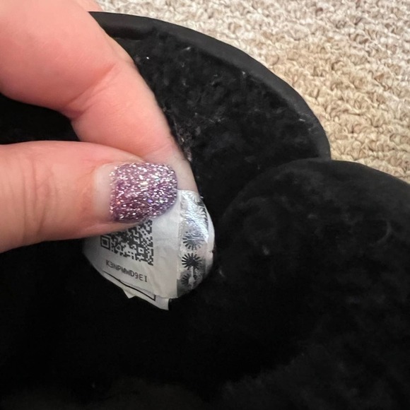 Womens ugg mini Bailey bow glitter - Picture 6 of 7